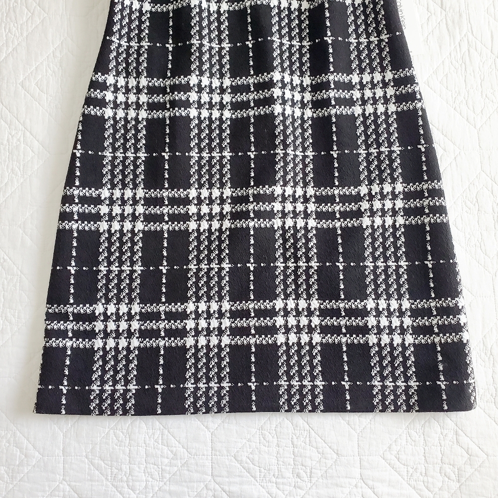 Calvin Klein Plaid Sheath Dress - Picture 5 of 9